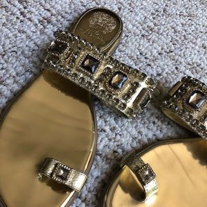 Gold Vince Camuto Sandals